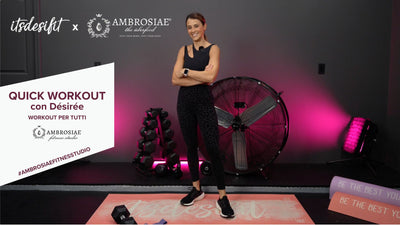 FITNESS STUDIO | WORKOUT | FAST FIT CIRCUIT con Désirée