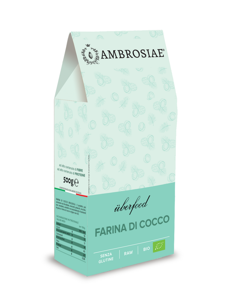 Farina di cocco senza glutine bio - Ambrosiae